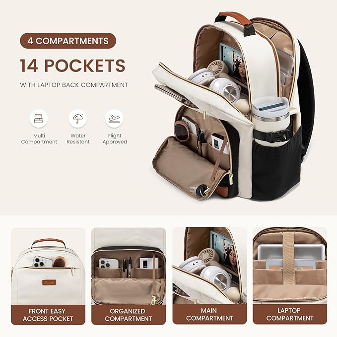 LOVEVOOK Laptop Backpack for Women - Image 3