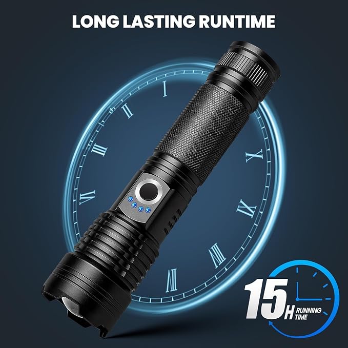 Rechargeable Flashlights 3 Pack - Image 3