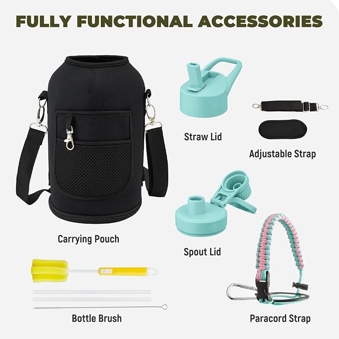COKTIK 84oz Insulated Water Bottle - Image 3