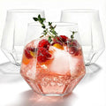 Maaacute 40 Pack Plastic Stemless Wine cocktail Whiskey Champagne Glasses by Maaacute