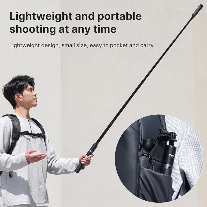 59in Invisible Selfie Stick Tripod - Image 4