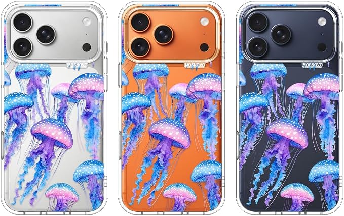MOSNOVO for iPhone 17 Pro Max Case, Shockproof Military-Grade Protection 6.6ft - Image 3
