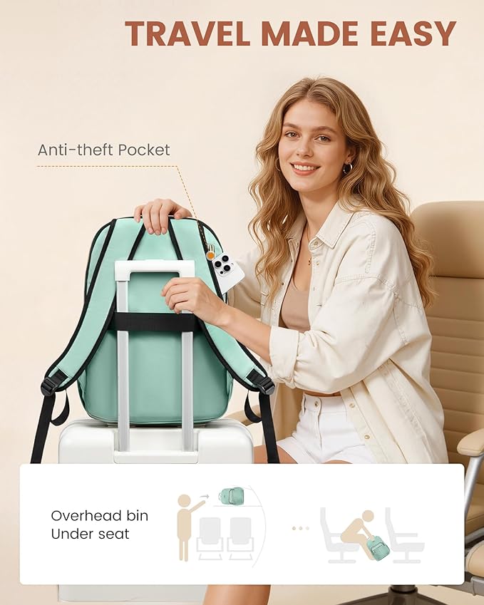 LOVEVOOK Laptop Backpack for Women - Image 6