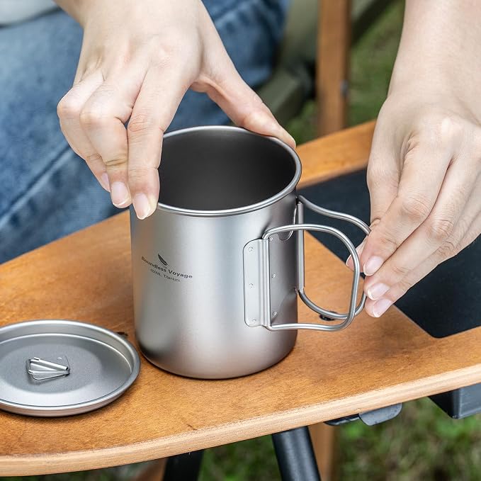 Boundless Voyage Titanium Camping Mug - Image 6