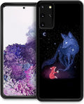 for Samsung Galaxy S20 Plus Case, Galaxy Fox Wolf Pattern Graphic Design Girl by FKBRCL4U
