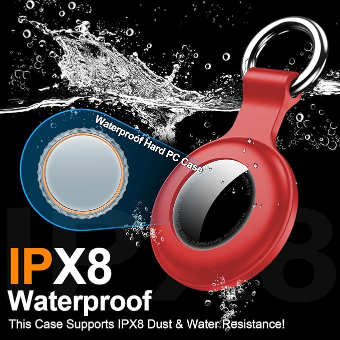 1|2|4Pack for Apple AirTag Holder, For Air Tag 2nd &1st Genaretion, Waterproof - Image 2