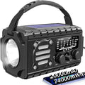 Emergency Radio Hand Crank Solar, AM/FM/SW NOAA Weather Radio Built-in 20000mah by emergencyradio