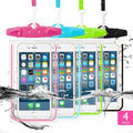 Universal Waterproof Phone Pouch, 4 Pack Waterproof Phone Case by IKAIHAO