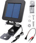6V Solar Panel for Deer Feeder, Efficient Solar Panel Charger w/Adjustable by Foricx