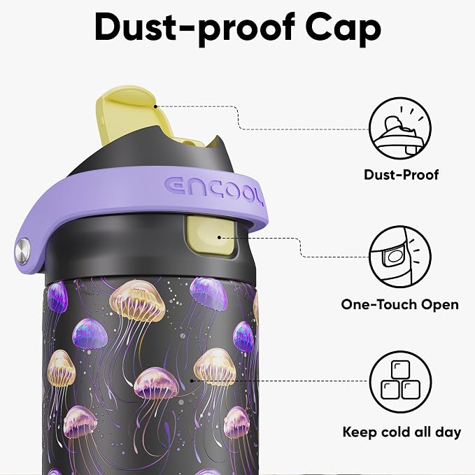 ENCOOL Leakproof Insulated Water Bottle - Image 2