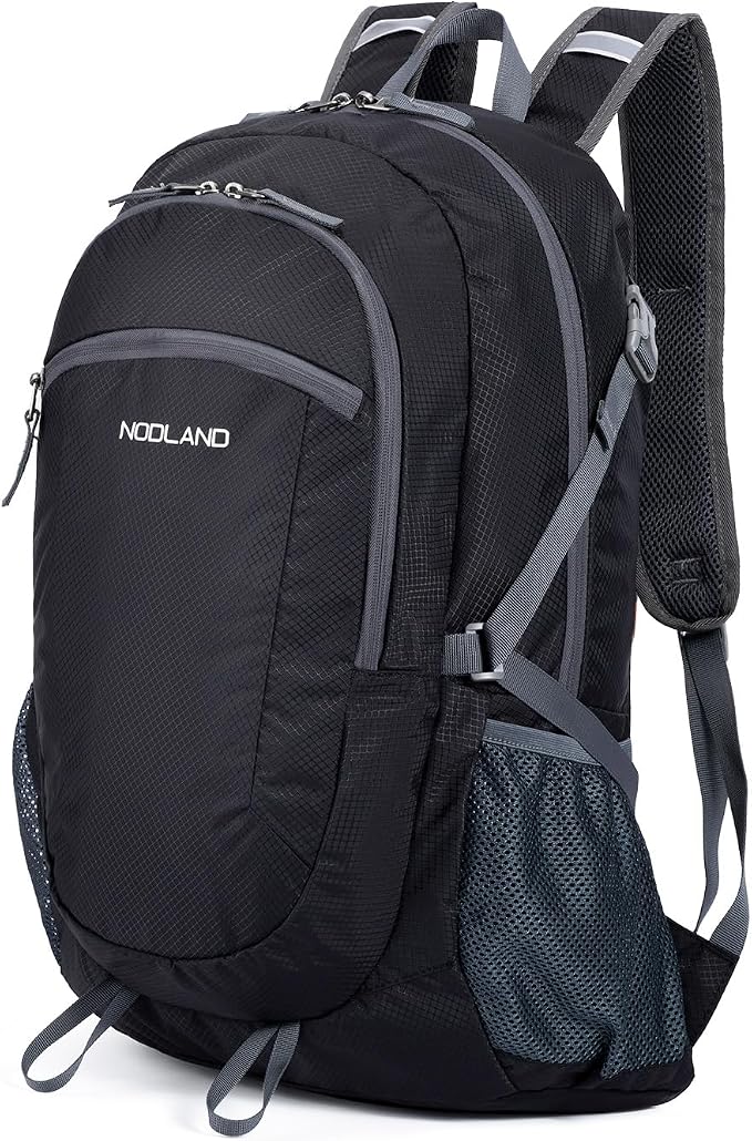 NODLAND Light Weight Packable Backpack by SHARKBOROUGH
