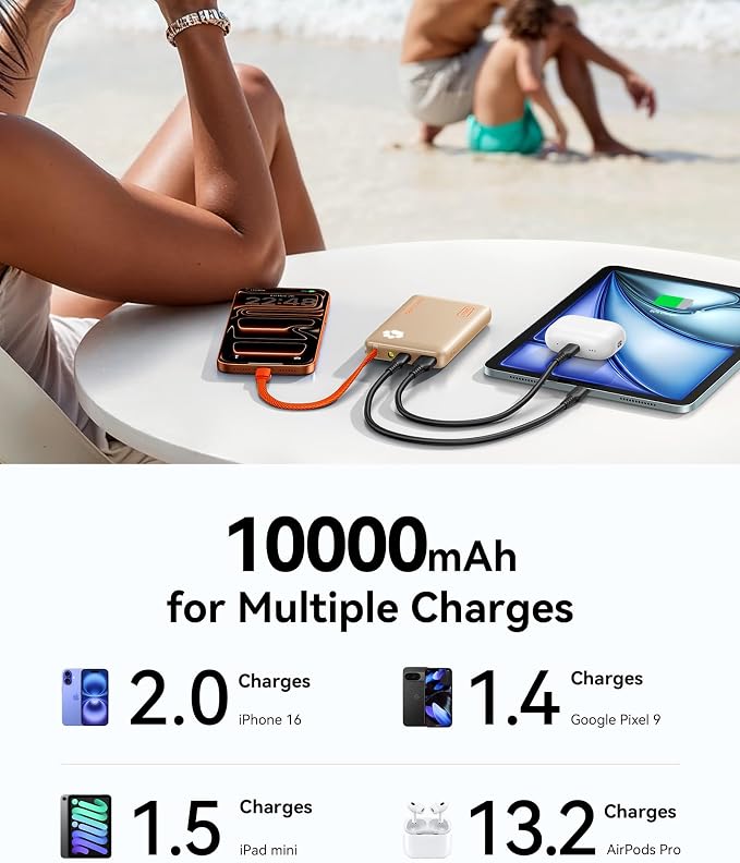 INIU 45W Power Bank, Fast Charging Portable Charger - Image 7