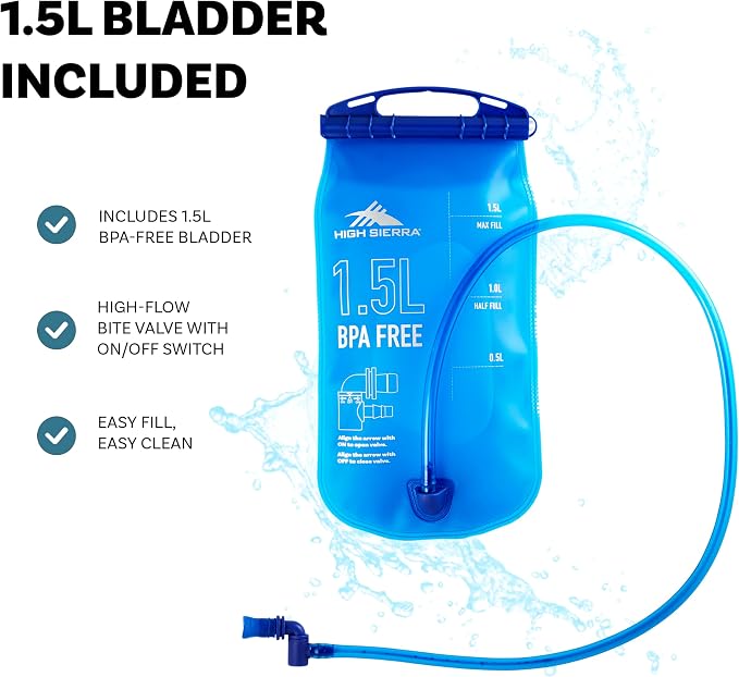 High Sierra Hydrahike 2.0 Hydration Backpack - Image 6