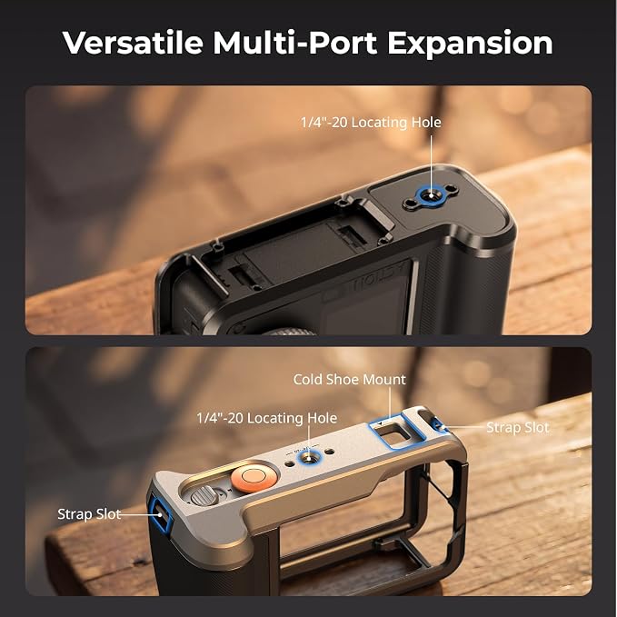SMALLRIG Street Grip Kit for DJI Osmo Action 6, All-in-one Cage Kit - Image 2