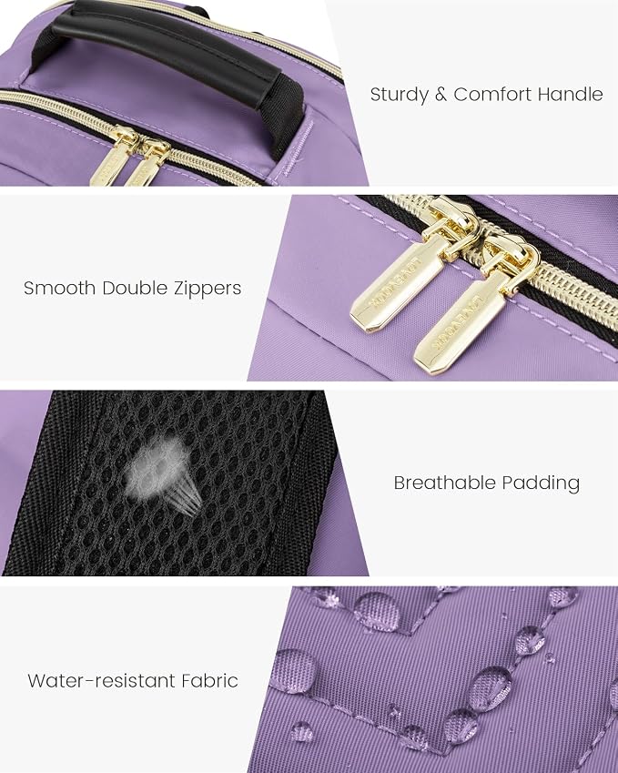 LOVEVOOK Laptop Backpack for Women, Travel Computer Work Bags - Image 9