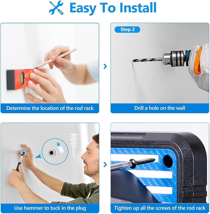 Ski Rack Wall Mount Ski & Snowboard Skateboard Ski Hangers - Image 7