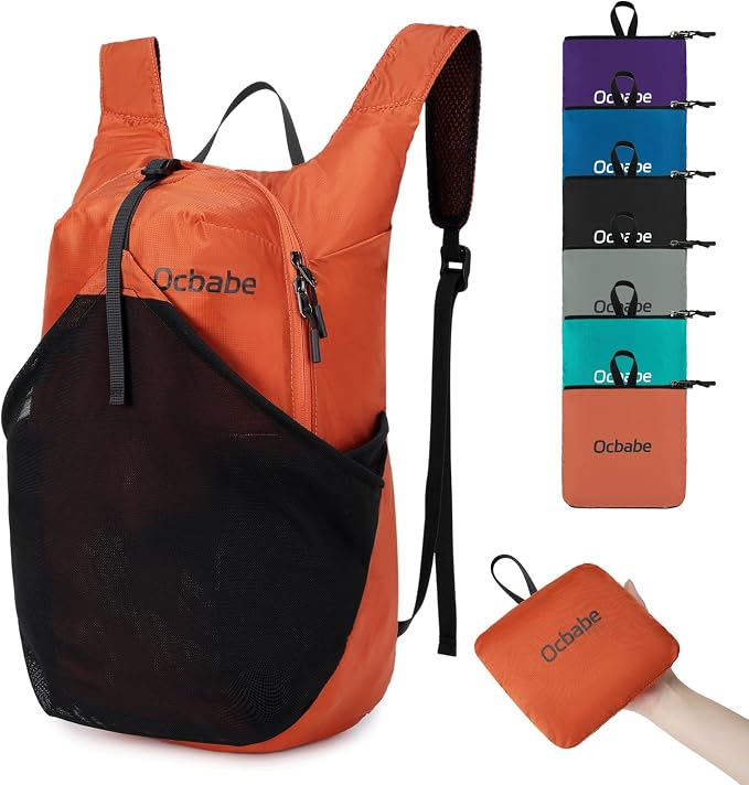 Ultra Lightweight Foldable Backpack, Water Resistant Small Packable Hiking by Unknown