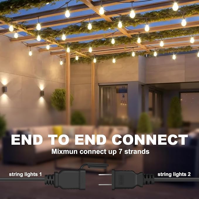 100FT Outdoor String Lights - Image 6