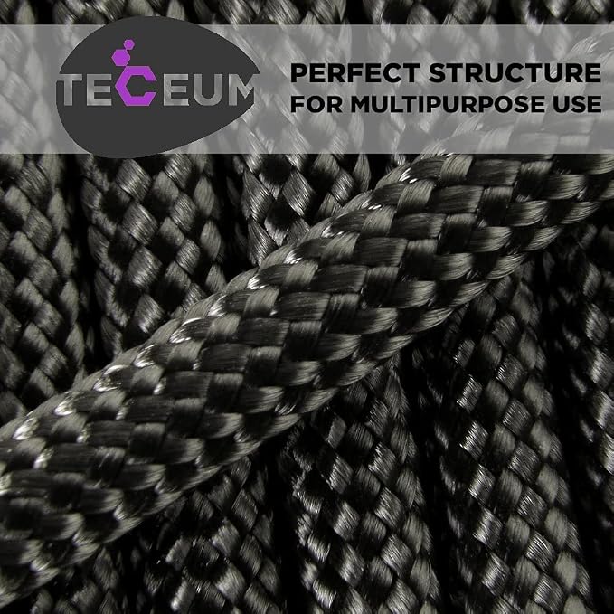 TECEUM Reflective Paracord Rope 1000 – 1000ft/200ft/100ft/50ft – 40+ Colors – - Image 5