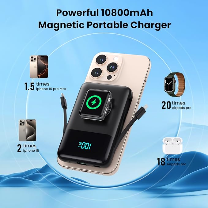 Magnetic Portable Charger for iPhone - Image 7