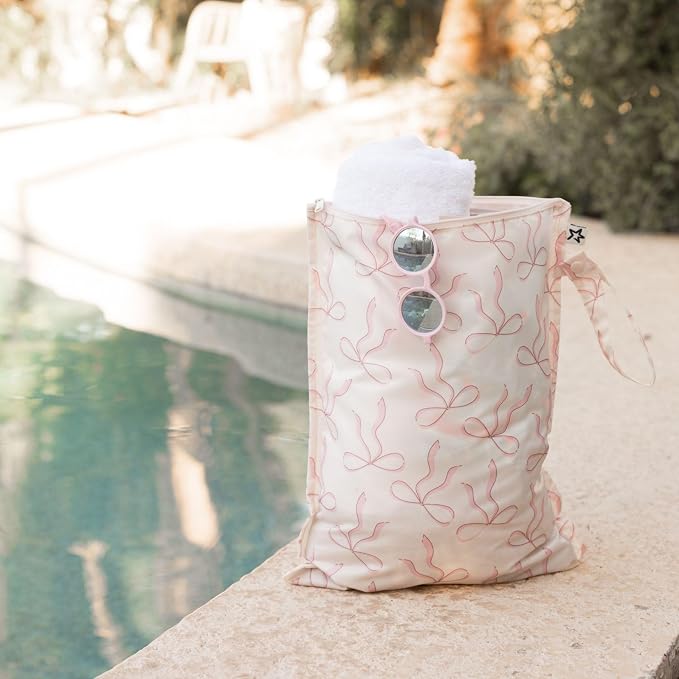 Tiny Twinkle Mess Proof Wet Bags | 2-Pack Reusable Waterproof Wet Bags - Image 8