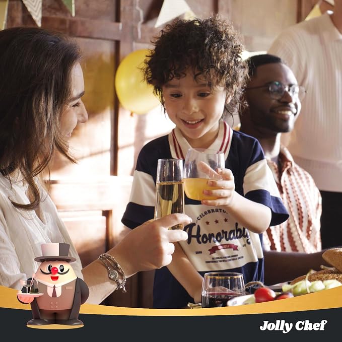 JOLLY CHEF 24 Pack 12 Oz Disposable Plastic Wine Glasses, Shatterproof - Image 6