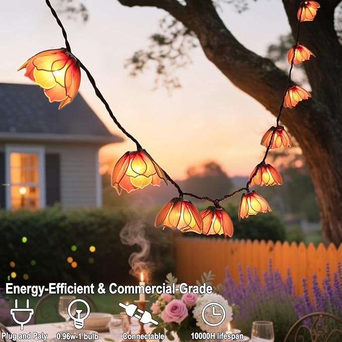 TWINKVILLA Decorative String Lights Plug in - Image 3