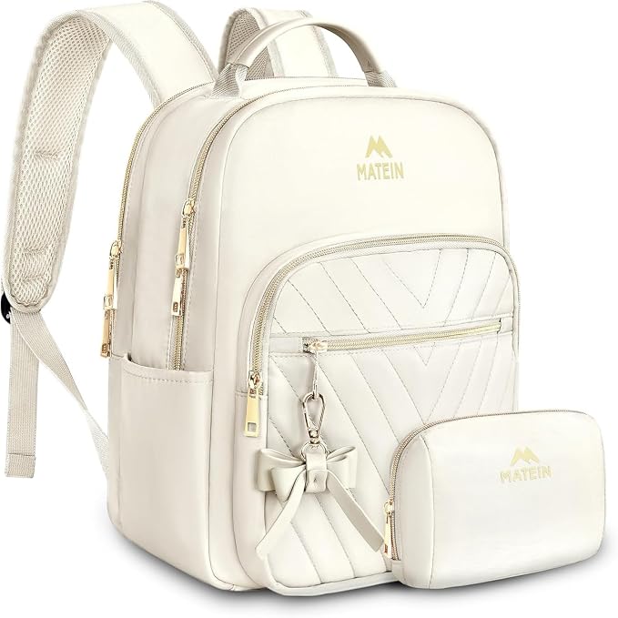 MATEIN Cute Backpacks for Women, Mini Stylish Daypack Purse, Waterproof - Image 9