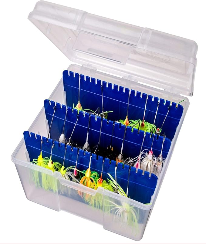 Flambeau Outdoors 00330 Medium Spinnerbait Box, Fishing Bait and Lure Organizer - Image 4