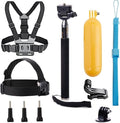 Universal Action Camera Accessories Bundle Head Chest Strap Mount/Selfie by VVHOOY
