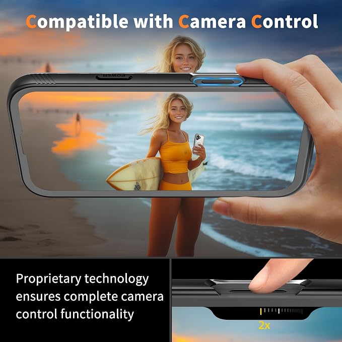 Cozycase for iPhone 16 Pro Max Waterproof Shockproof Dustproof Case - Image 7