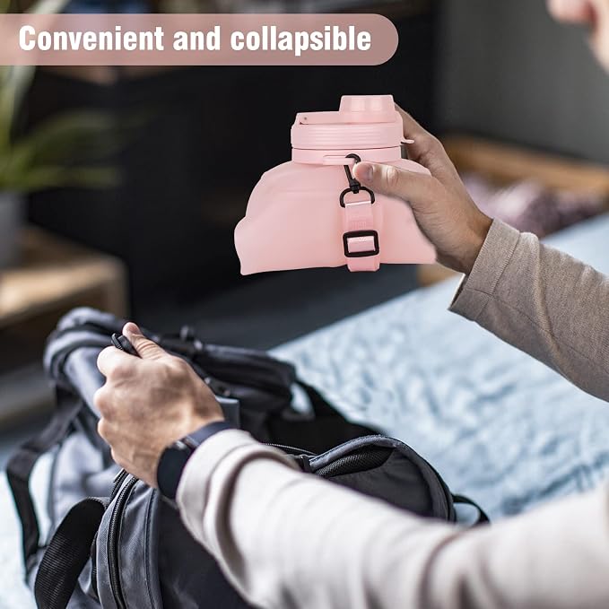Collapsible Water Bottles, 2L/64OZ travel water bottle Bottle - Image 3
