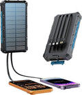 Solar-Charger-Power-Bank - 20000mah Solar Powered Battery Charger Cell Phone by Unknown
