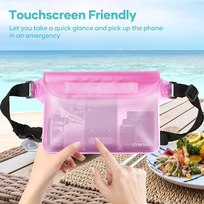 Waterproof Fanny Packs for Women, Sandproof Dry Bag for Beach, Water proof - Image 7