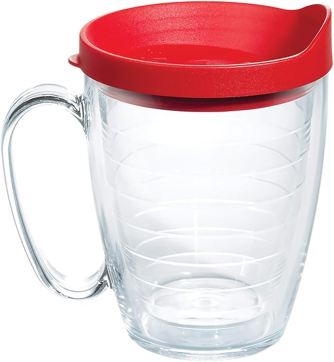 Tervis Clear & Colorful Lidded Made in USA Double Walled Insulated Tumbler by TervisTumblerCompany