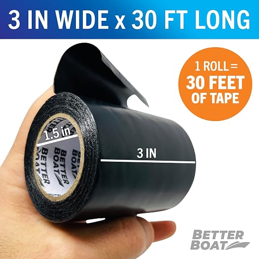 Better Boat Repair Tape for Fabric and Vinyl 30ft x 3in, Heavy Duty - Image 4