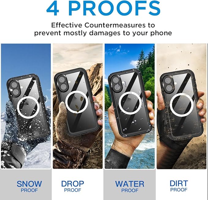 AICase Waterproof Case for iPhone 16 - Image 4