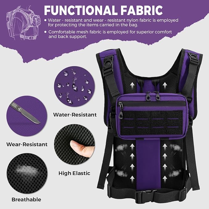 Koculemi Tactical Hydration Backpack - Image 7