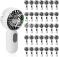 Rossesay 36 Pcs Mini Portable Fan Bulk Cute Handheld Lightweight Small Little by Rossesay