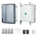 Waterproof Outdoor Project ABS Plastic Junction Box，IP67 Waterproof Clear by IGEYAPA