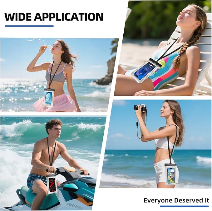 Waterproof Phone Pouch, IP68 Floating Waterproof Phone Case, Dry Bag Beach - Image 7