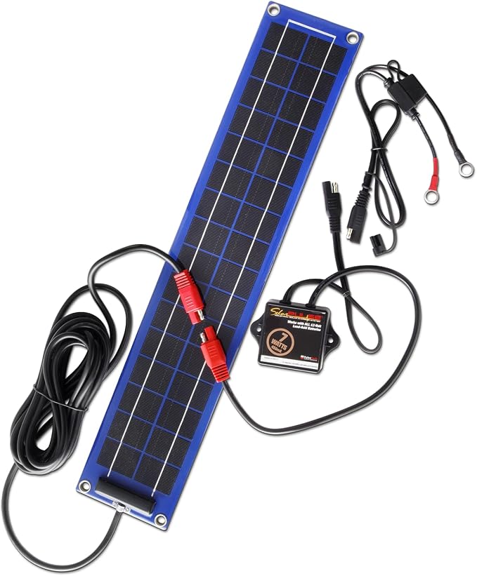 PulseTech SolarPulse SP-7 Slim Design Solar Battery Charger Maintainer by PulseTech