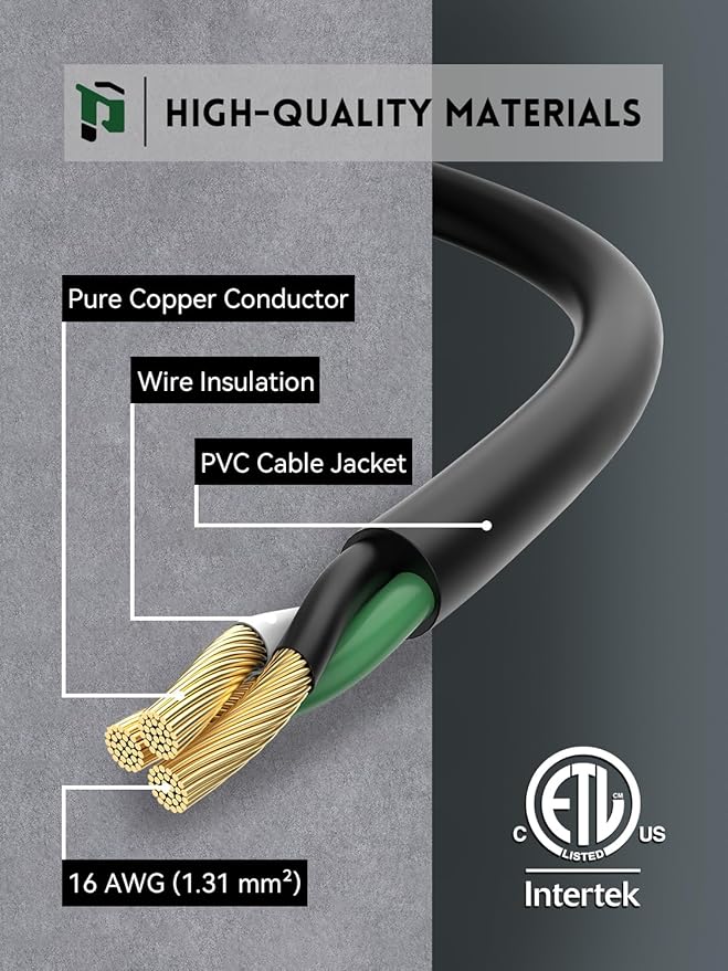 PLUGTUL 27FT Outdoor Extension Cord - Image 2