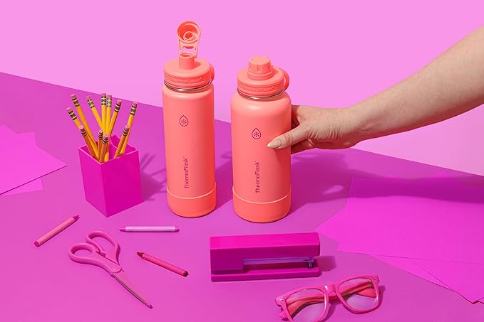 ThermoFlask 32 oz Double Wall Vacuum Insulated Stainless Steel Water Bottle - Image 4