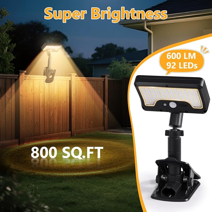 Clip On Solar Lights Outdoor - Image 3