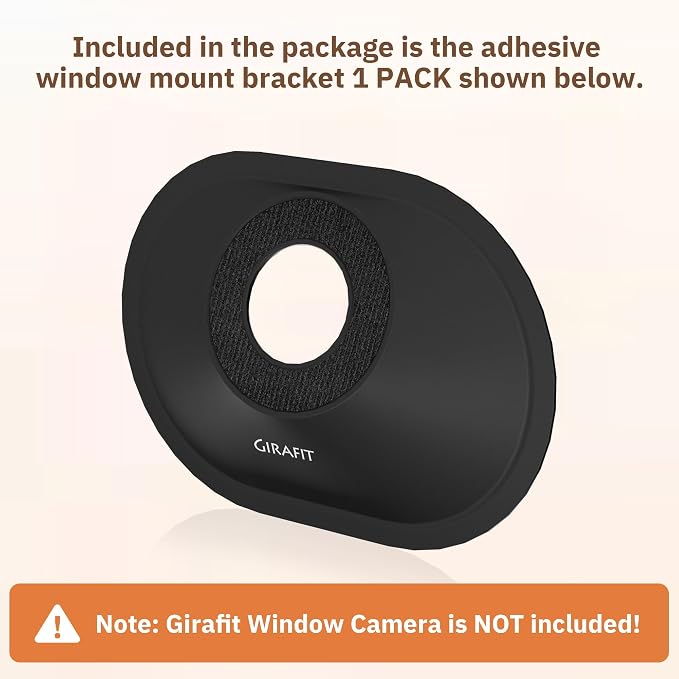 Window Mount for Girafit Window Camera W150, Adjustable Angle Tilt, No Screws - Image 7