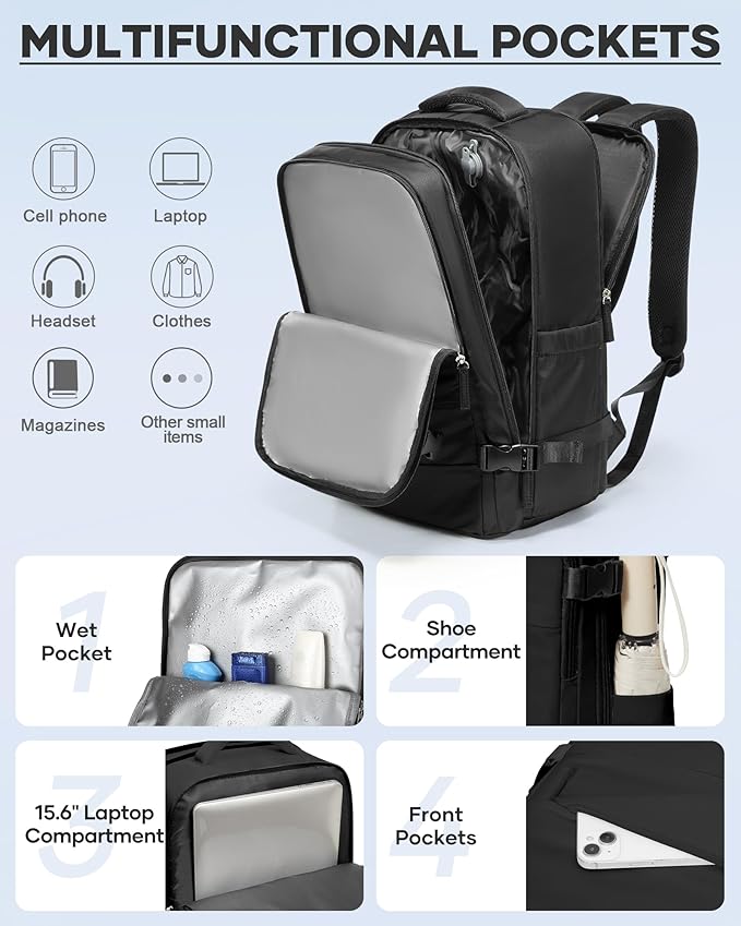 coofay Vacuum Backpack Travel - Image 6