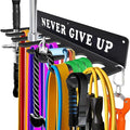 Gym Home Rack 8 Hook Heavy-Duty Wall-mounted Organizer Multi-Purpose Workout by Bliocefo