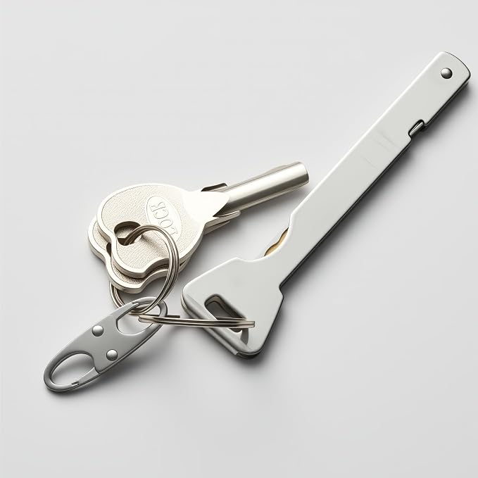 zelin Zipper Clips Anti Theft, Double Opening S Carabiner Theft Deterrent - Image 7