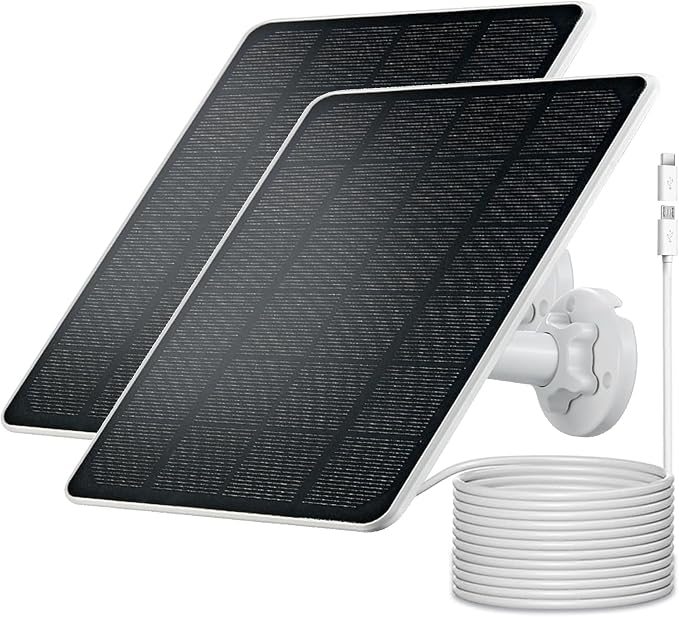 Solar Panel Charger for Arlo Essential 2K Outdoor/Essential XL Camera/Essential by Unknown